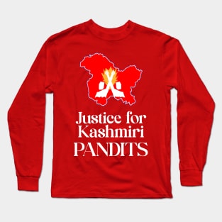 Justice for Kashmiri Pandit Long Sleeve T-Shirt